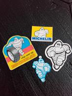 Michelin, 3 stickers 1 plastick plaatje/hangertje, zie foto', Verzamelen, Ophalen, Nieuw