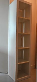 Zgan Kallax/Expedit Ikea kast 5 vakken wit, Huis en Inrichting, Kasten | Boekenkasten, Ophalen, Zo goed als nieuw, 25 tot 50 cm