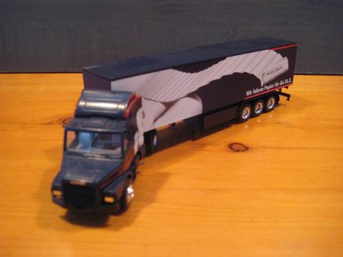 Herpa Scania trekkers met opleggers, Hobby en Vrije tijd, Modelauto's | 1:87, Zo goed als nieuw, Bus of Vrachtwagen, Herpa, Ophalen of Verzenden