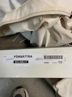 IKEA FÖRBÄTTRA Plint, wit, 220x8 cm, Doe-het-zelf en Verbouw, Plinten en Afwerking, Ophalen of Verzenden, Nieuw, Overige materialen