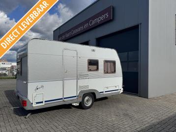 Dethleffs Family 420 T met mover en voortent beschikbaar voor biedingen