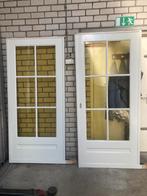 Ensuite deuren/ ramen/ glas in lood, Doe-het-zelf en Verbouw, Kozijnen en Schuifpuien, 75 tot 150 cm, Deurkozijn, Ophalen of Verzenden