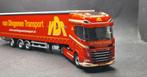 VAN DINGENEN TRANSPORT; DAF XG+ 4X2 CURTAINSIDE TRAILER - 3, Hobby en Vrije tijd, Modelauto's | 1:50, Nieuw, Wsi, Bus of Vrachtwagen