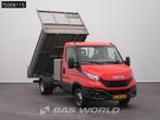 Iveco Daily 35C12 Kipper met Kist Dubbellucht 3,5t Trekhaak, Gebruikt, Euro 6, Iveco, Leder