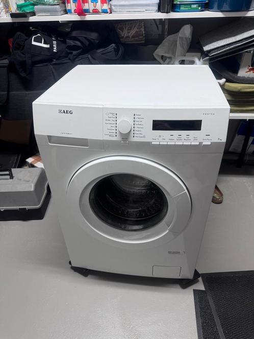 Aeg L76475FL Lavamat protex wasmachine 7kg, Witgoed en Apparatuur, Wasmachines, Gebruikt, Voorlader, 6 tot 8 kg, 85 tot 90 cm