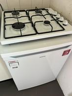 Koelkast + kookplaat, Witgoed en Apparatuur, Koelkasten en IJskasten, Ophalen, Zo goed als nieuw, 45 tot 60 cm, Met vriesvak