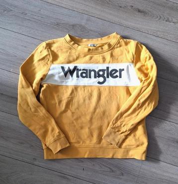 Wrangler trui geel met logo M • 100% katoen beschikbaar voor biedingen
