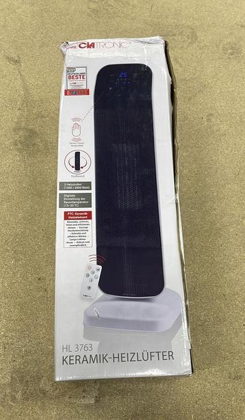 Clatronic HL 3763 - Keramische kachel - 2000W | DLS16803 beschikbaar voor biedingen