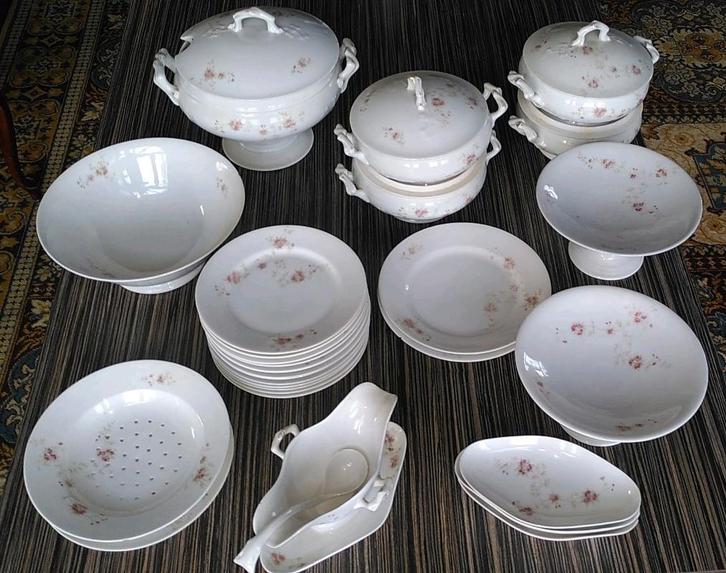 Oud servies, vooroorlogs, Antiek en Kunst, Antiek | Servies compleet, Ophalen