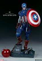 Sideshow Captain America Premium Statue, Nieuw, Ophalen of Verzenden, Film, Beeldje, Replica of Model