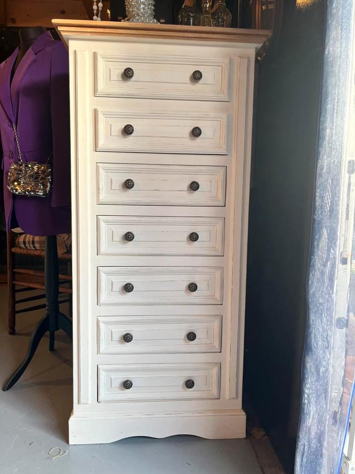 Eikenhouten Ladekast …een plaatje, Huis en Inrichting, Kasten | Ladekasten, Ophalen