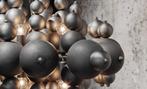 BLOW OVAAL 16 + 1 LICHTS Industrial Dark kroonluchter-winkel, Ophalen of Verzenden, Nieuw, 75 cm of meer