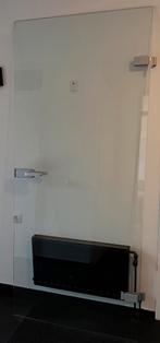 Glazen zware binnendeur incl. beslag. Maat: 2,10 x 93, Doe-het-zelf en Verbouw, Deuren en Horren, Ophalen, 80 tot 100 cm, Binnendeur