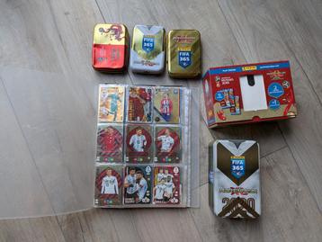  Verzameling 200 voetbalkaarten(moet snel weg!) o.a. Panini beschikbaar voor biedingen