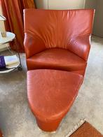 Walter Knoll Design Fauteuil, Ophalen of Verzenden, Gebruikt, Leer, 75 tot 100 cm
