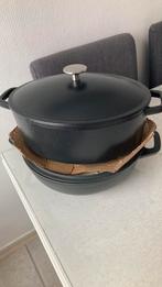 Gietijzeren pannen te koop, Ophalen of Verzenden, Zo goed als nieuw, Gietijzer, Koekenpan of Braadpan