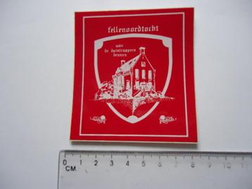 sticker oud Fellenoordtocht drunen duintrappers retro wandel beschikbaar voor biedingen