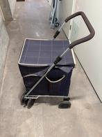 Boodschappen wagen, Ophalen, 40 tot 60 cm, Blauw, Zo goed als nieuw
