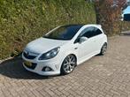 Opel Corsa OPC 2009 wit, Auto's, 65 €/maand, Zwart, Wit, Leder