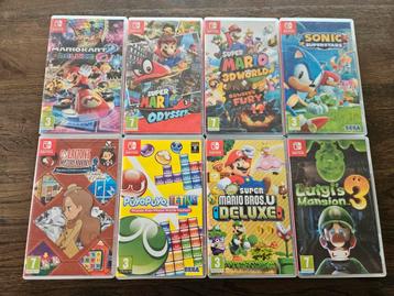 Nintendo Switch spellen, zie omschrijving. beschikbaar voor biedingen