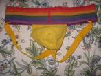 Te koop jockstrap, Kleding | Heren, Verzenden, Geel, Jockmail, Slip