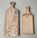 2 houten borrelplanken Gulpener Bock 1993 en Bavaria, Huis en Inrichting, Keuken | Keukenbenodigdheden, Nieuw, Ophalen of Verzenden