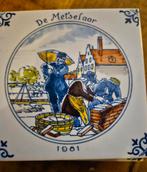 6x Delfts Blauw Tegel - De Metselaar 1981, Ophalen of Verzenden