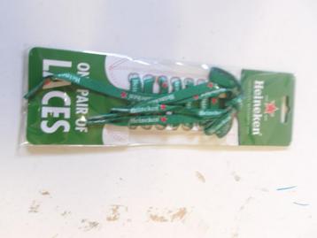 Heineken schoenveters (nr.1) beschikbaar voor biedingen