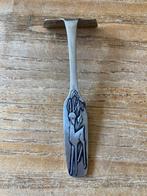 Vintage schuivertje met hert hertje bambi - Reppelinox 18/8, Antiek en Kunst, Antiek | Bestek, Ophalen of Verzenden