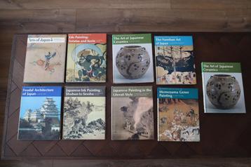 9 Boeken over Japanse kunst (gebonden) beschikbaar voor biedingen
