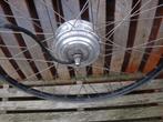 28 inch recht voorwiel met motor uit sparta transportfiets, Sparta, Algemeen, Zo goed als nieuw, Ophalen