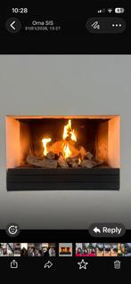 Gas fireplace, Huis en Inrichting, Kachels, Ophalen, Gas, Zo goed als nieuw, Inbouw