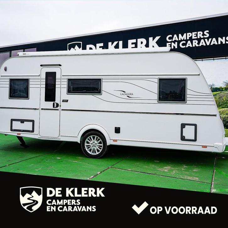 Tabbert Cazadora 490 TD Christmas Special (bj 2025), Caravans en Kamperen, Caravans, Bedrijf, tot en met 4, 1250 - 1500 kg, Tabbert