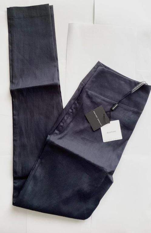 Nieuwe SARAH PACINI Broek mt 0 (XS/S) donkerblauw, Kleding | Dames, Broeken en Pantalons, Nieuw, Maat 34 (XS) of kleiner, Blauw
