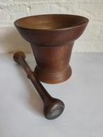 Antieke zware bronzen vijzel 3kg!, Antiek en Kunst, Antiek | Koper en Brons, Ophalen of Verzenden, Brons