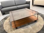 Nieuw Rolf Benz 931 534 Salontafel Noten Natuursteen Tafel, Huis en Inrichting, Tafels | Salontafels, Vierkant, Nieuw, Minder dan 50 cm