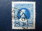 Postzegels Vaticaan 1929 nr 9 paus Pius - cw € 1,50., Postzegels en Munten, Ophalen of Verzenden, Gestempeld