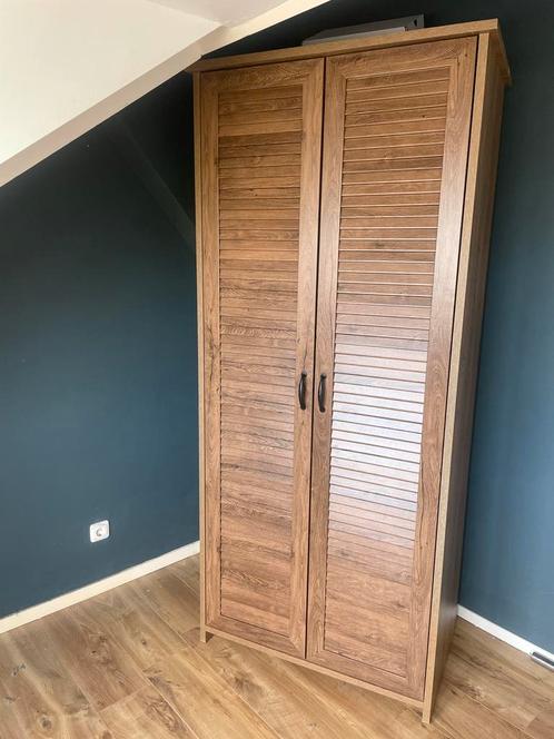 Mooie Kledingkast met Hangruimte en Planken, Huis en Inrichting, Kasten | Kledingkasten, Zo goed als nieuw, 150 tot 200 cm, 50 tot 100 cm