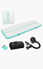 Mint groene airtrack 4m, Kindermaat 122 t/m 140, Ophalen, Nieuw, Materiaal