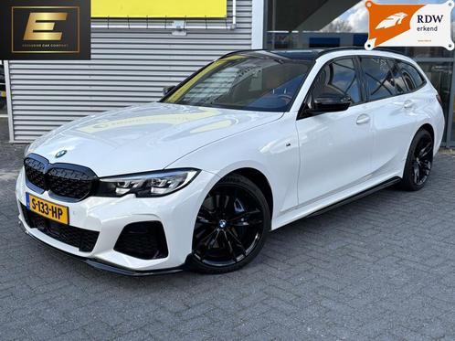BMW 3-serie Touring M340i xDrive High Executive |Pano | Harm, Auto's, BMW, Bedrijf, Te koop, 3-Serie, 4x4, ABS, Achteruitrijcamera