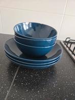 Ikea Borden en Schalen Set, Gebruikt, Keramiek, Ophalen of Verzenden, Bord(en)