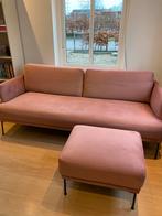 Roze bank Westwing, Huis en Inrichting, Banken | Sofa's en Chaises Longues, Ophalen, Zo goed als nieuw, 75 tot 100 cm