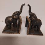 Zware Gietijzeren Boekensteunen Olifant Olifantjes Nieuw, Ophalen of Verzenden, Zo goed als nieuw, Beeldje of Figuurtje