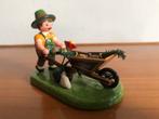 Der kleine Gärtner, handgemaakt houten figuurtje Erzgebirge, Ophalen of Verzenden, Zo goed als nieuw