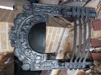 Openhaard mantel gietijzer, Huis en Inrichting, Kachels, Ophalen, Gebruikt, Hout, Houtkachel