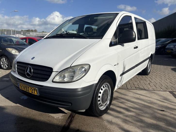 Mercedes-benz Vito 109 CDI 320 L.HD 6 PERSOONS!, Auto's, Bestelauto's, Bedrijf, ABS, Airbags, Electronic Stability Program (ESP)