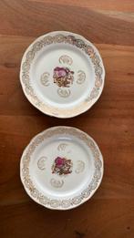 Twee mooie Franse bordjes doornee 19 cm, Antiek en Kunst, Antiek | Servies los, Ophalen of Verzenden