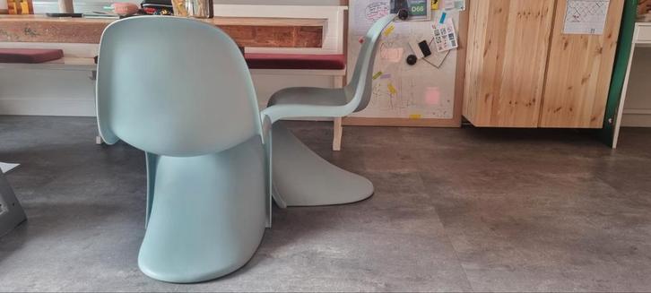 Originele Vitra Panton Stoel mintgroen, Huis en Inrichting, Stoelen, Ophalen of Verzenden