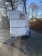 paardentrailer, Dieren en Toebehoren, Paarden en Pony's | Trailers en Aanhangwagens, Ophalen, Gebruikt, Polyester, 2-paards trailer