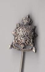 Korps Mariniers zilverkleurig embleem speldje, Verzamelen, Niet vindbaar, Niet vindbaar, Nederland, Embleem of Badge